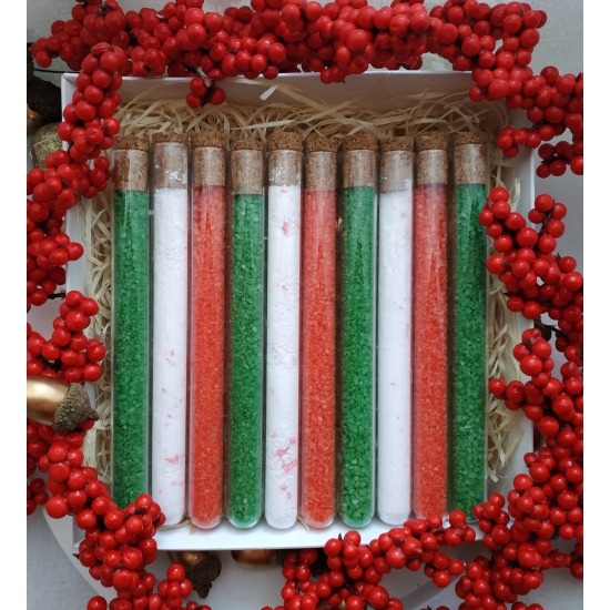 Świąteczne shoty do kąpieli